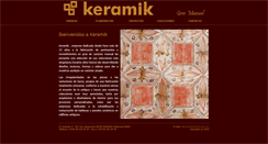 Desktop Screenshot of ckeramik.com