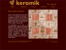 Tablet Screenshot of ckeramik.com